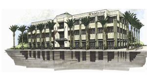 Olivewood Retail Center Rendering