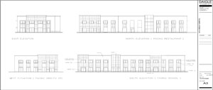 Olivewood Retail Center Rendering